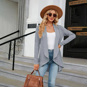 Gebreid Dames Vest met Open Pasvorm – Aurora | Lichtgewicht Vest voor Herfst & Laagjeslooks