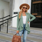 Gebreid Dames Vest met Open Pasvorm – Aurora | Lichtgewicht Vest voor Herfst & Laagjeslooks