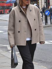 Luxueus Oversized Windjack voor Dames – Stijlvolle Jas met Comfortabele Pasvorm