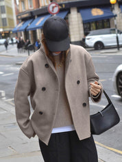 Luxueus Oversized Windjack voor Dames – Stijlvolle Jas met Comfortabele Pasvorm
