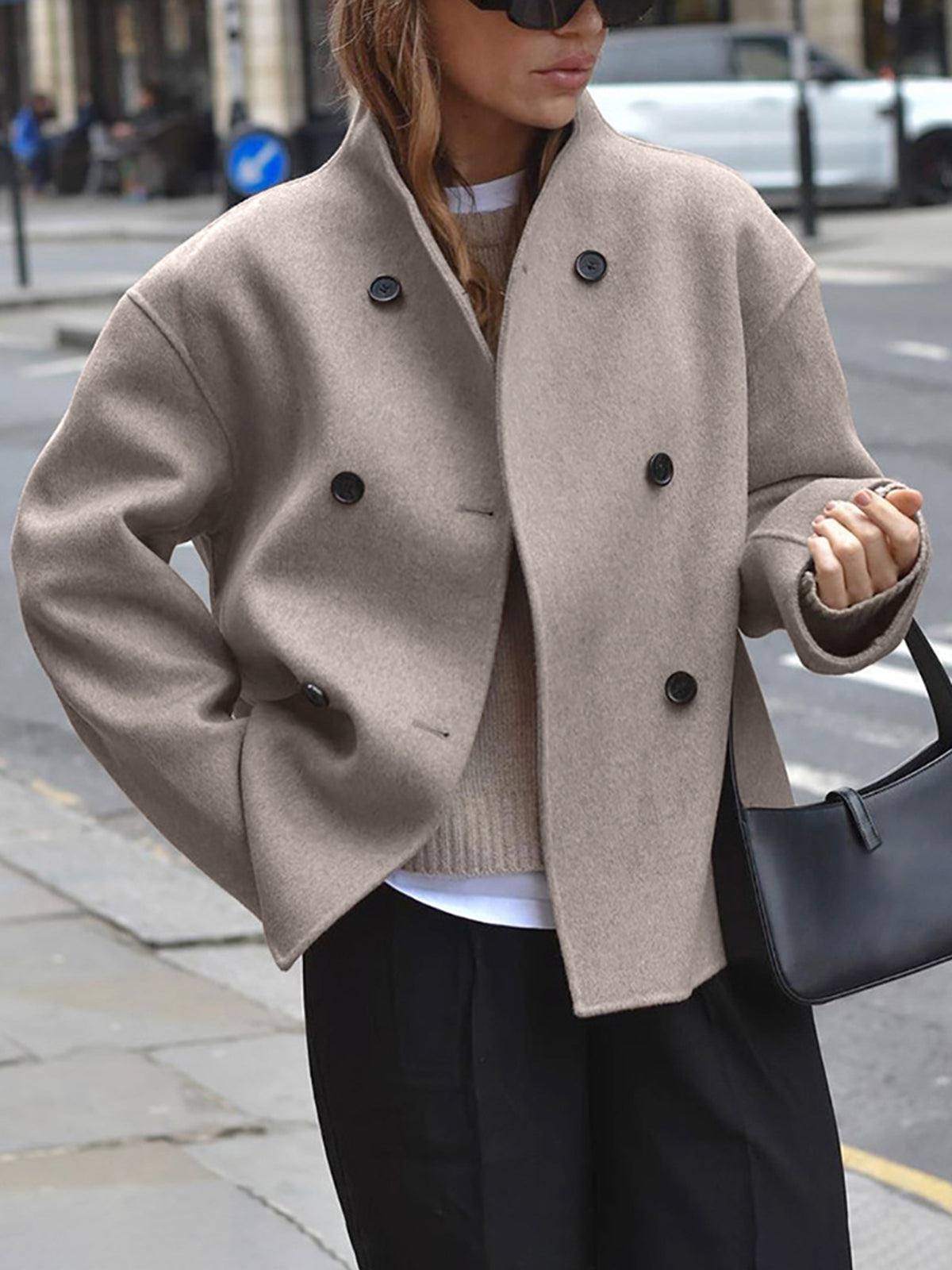 Luxueus Oversized Windjack voor Dames – Stijlvolle Jas met Comfortabele Pasvorm