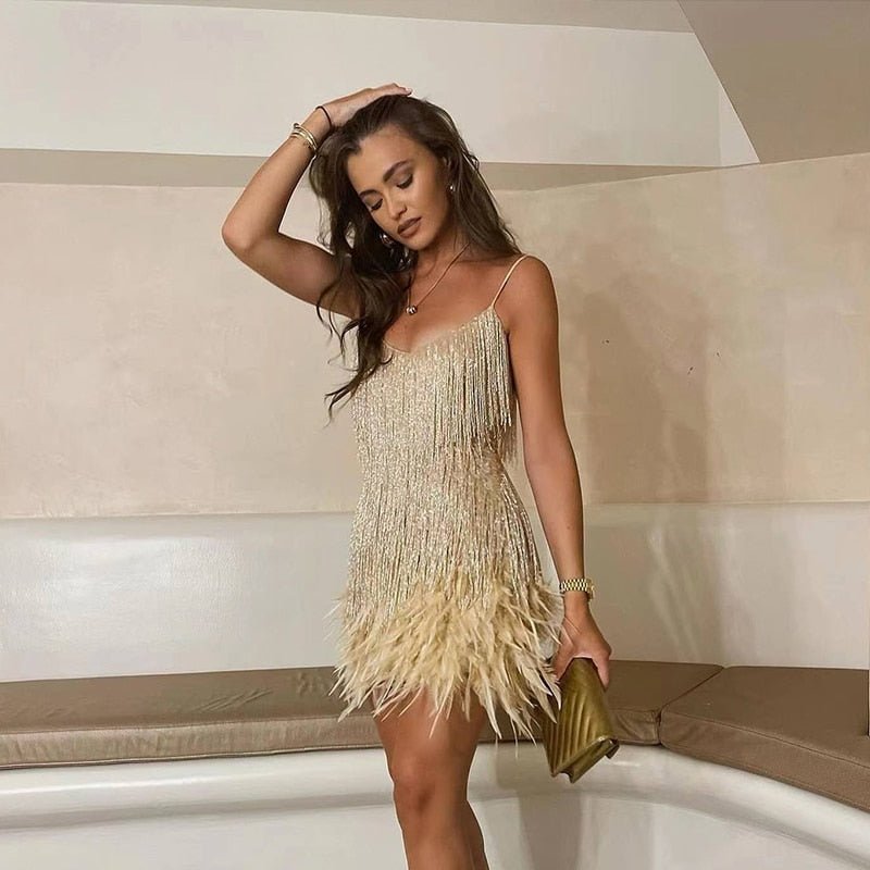 Sophie Stijlvolle Cocktailjurk – Glamoureuze Paillettenjurk