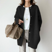 Elegante dames cardigan – verfijnde gebreide vest jas met stijl