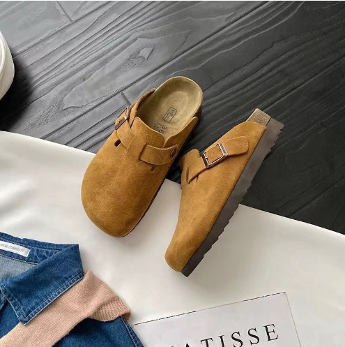Unisex clogs met verstelbare gesp – comfortabele instappers van stof