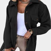 Emilia – Getailleerde Damesjas met Ceintuur | Elegante Lange Jas voor Herfst & Winter