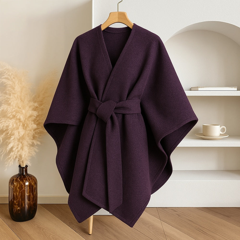 Celeste Dames Omslagdoek – Elegante Winddichte Wrap van Zachte Microvezelmix