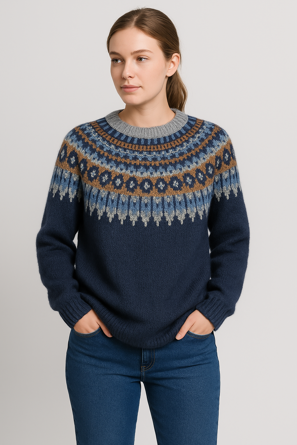 Chique Wollen Trui Dames | Nordic Brei Design & Relaxte Pasvorm