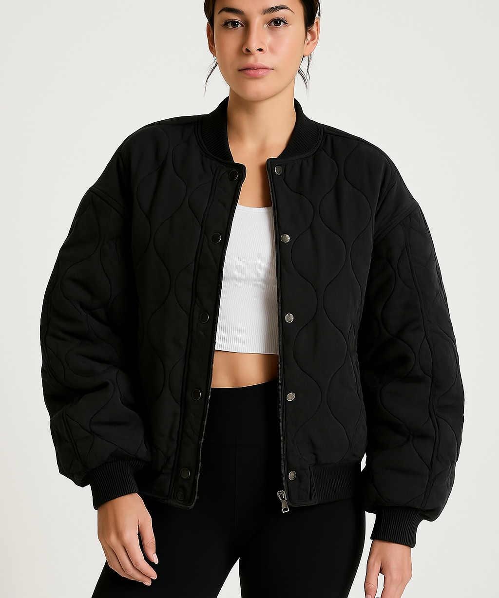 Bomberjack dames tussenjas – licht voorjaars- en najaarsjack