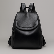 Leren dames rugzak – stijlvolle anti-diefstal rugtas met luxe reliëfafwerking