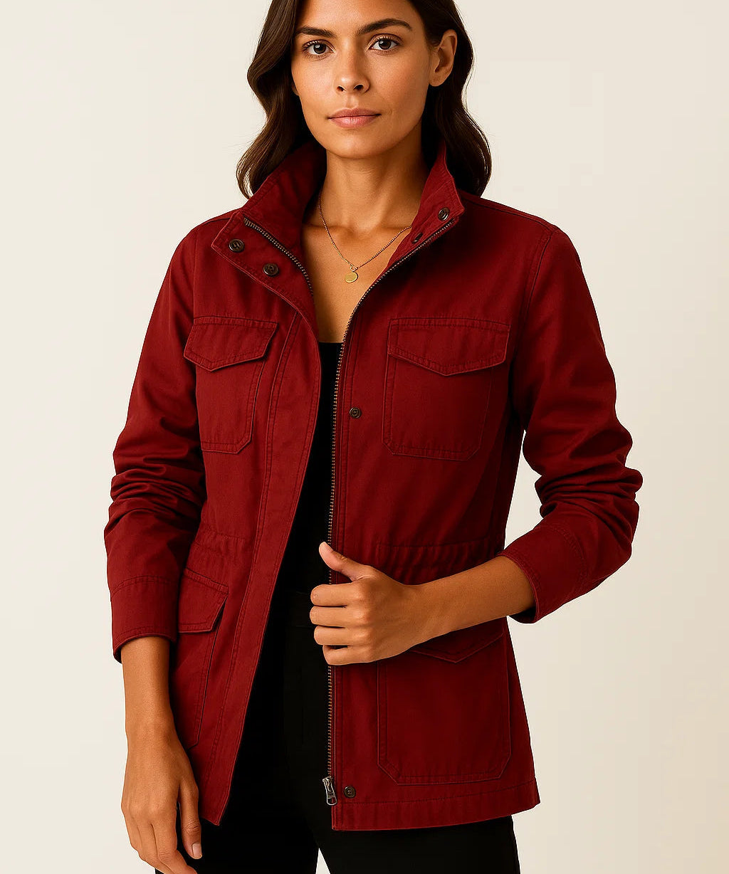 Lichtgewicht Jas Dames – Stijlvolle Halflange Tussenjas met Comfortabele Pasvorm | Claudia Model
