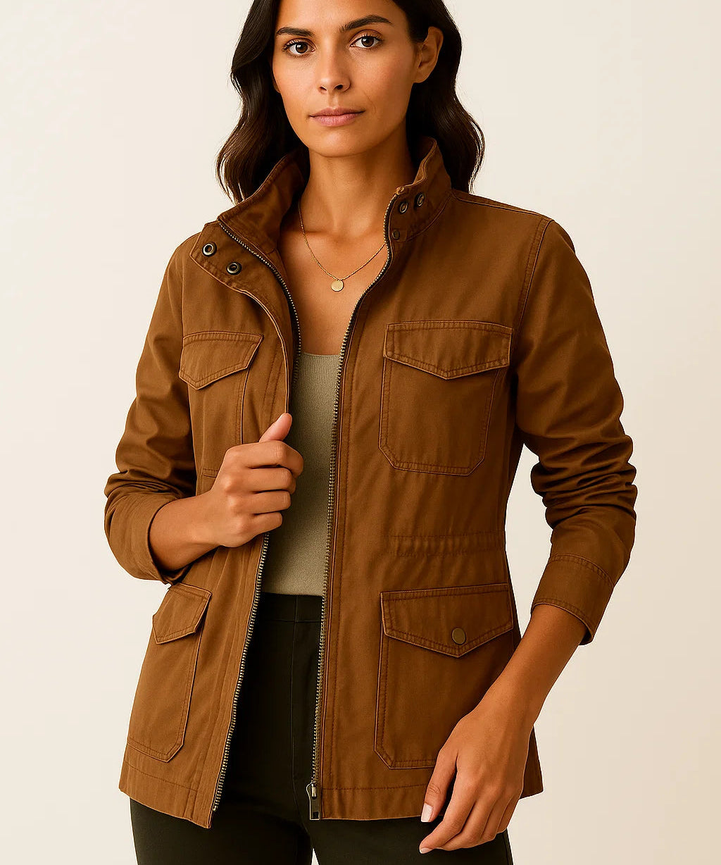 Lichtgewicht Jas Dames – Stijlvolle Halflange Tussenjas met Comfortabele Pasvorm | Claudia Model