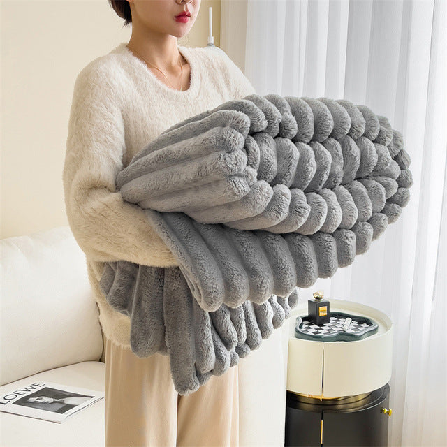 FluffyDreams Luxe Deken – Superzacht, Warm en Stijlvol