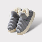 Cosimo unisex sloffen – warme pantoffels met hoge instap & antislipzool