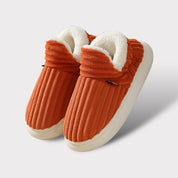 Cosimo unisex sloffen – warme pantoffels met hoge instap & antislipzool