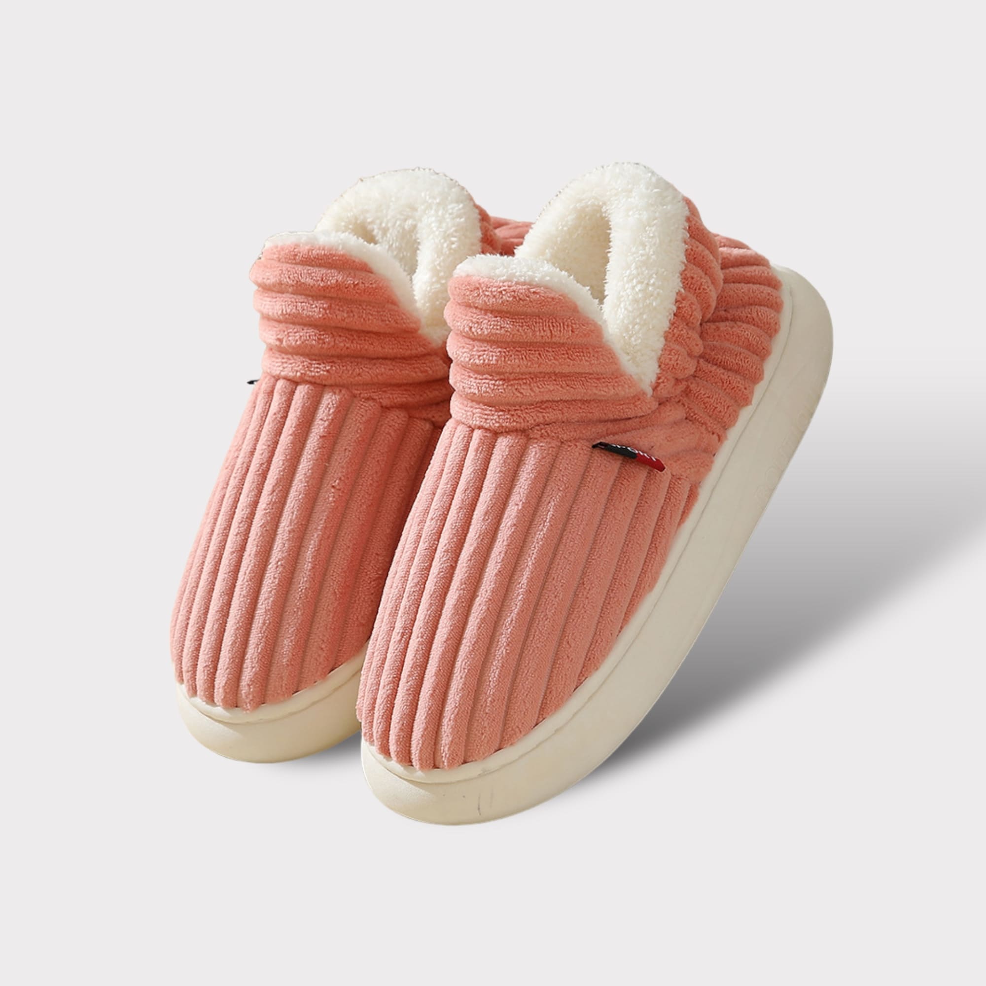 Cosimo unisex sloffen – warme pantoffels met hoge instap & antislipzool