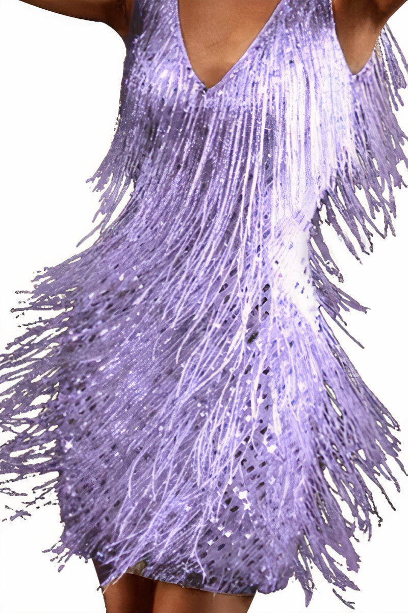 Falynn | Feestjurk met Glitter | Glamoureuze Jurk voor Speciale Gelegenheden