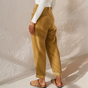 Elise dames corduroy broek – comfortabele en stijlvolle ribbroek