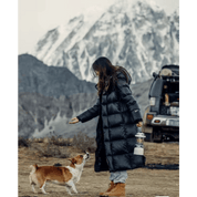 Warme dames donsjas – waterdichte winterjas met capuchon en stijlvolle pasvorm | Heidi-Mode