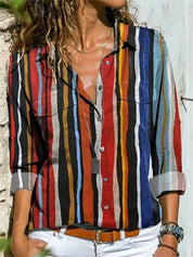 Hazel dames blouse – elegante zomerblouse met stijlvolle pasvorm