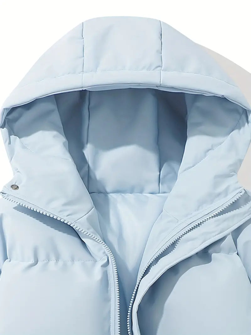 Anna – Gevoerde Winterjas met Capuchon | Warm, Waterafstotend & Stijlvol