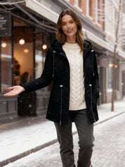 Waterdichte lange dames jas – stijlvol all-season jack licht en comfortabel