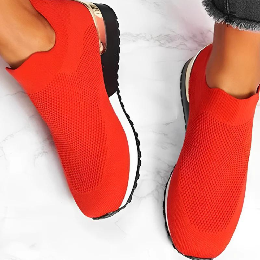 Dames slip-on sneakers met puntige neus – stijlvolle en comfortabele schoenen