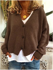 Dames vest katoen | Katoenen damesvest met knopen | Licht en stijlvol design