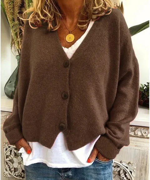 Dames vest katoen | Katoenen damesvest met knopen | Licht en stijlvol design