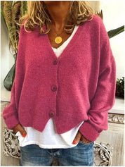 Dames vest katoen | Katoenen damesvest met knopen | Licht en stijlvol design