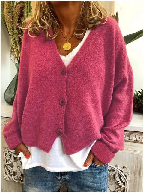 Dames vest katoen | Katoenen damesvest met knopen | Licht en stijlvol design