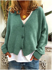 Dames vest katoen | Katoenen damesvest met knopen | Licht en stijlvol design