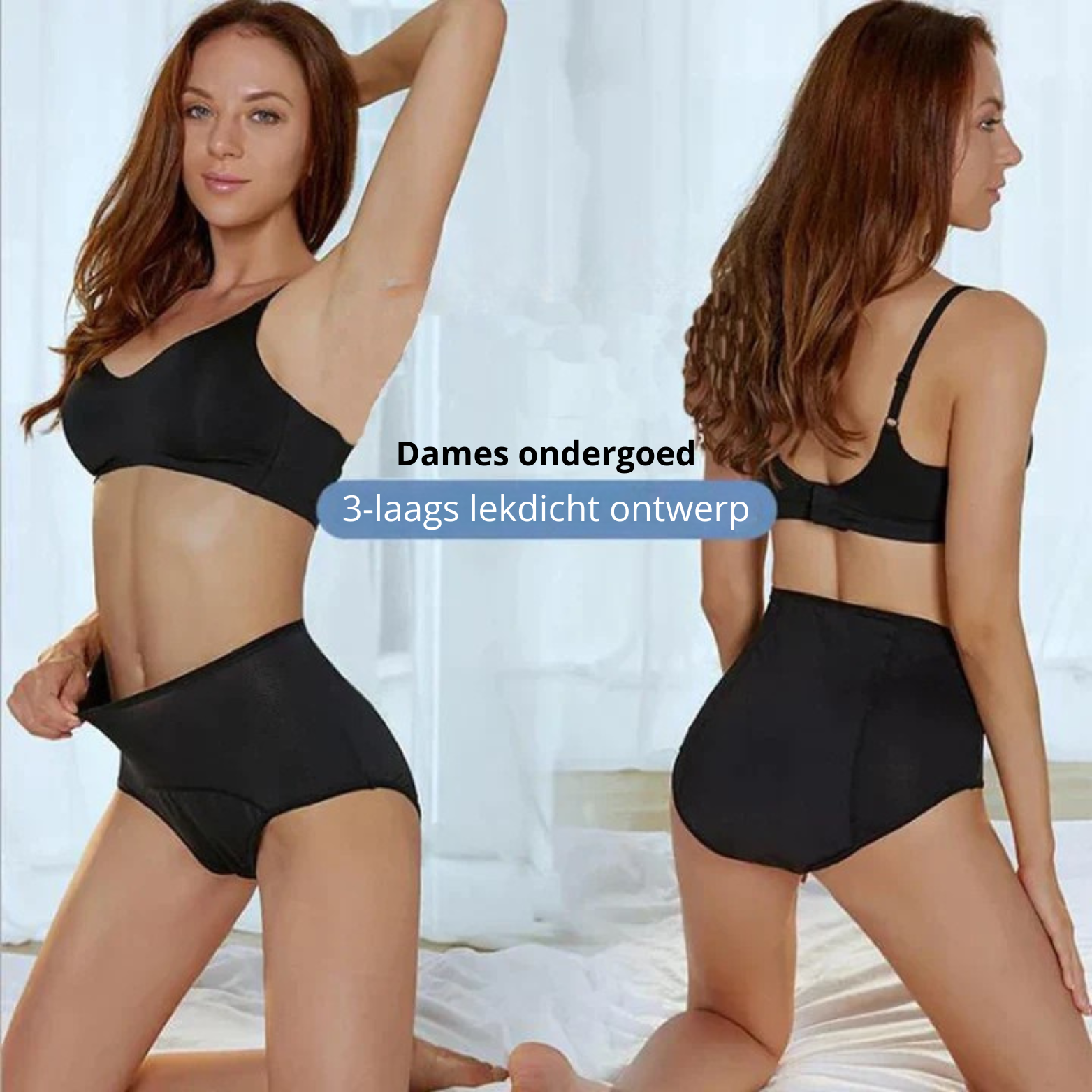 4-pack Droog Blijvend Dames Ondergoed | Naadloos & Ademend