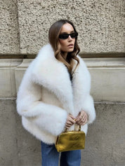 Suzy kunstbont jas dames – Limited edition luxe en warme winterjas