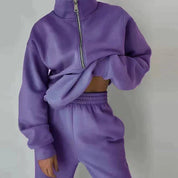 Gleame joggingpak dames – comfortabel trainingspak in stijlvolle kleuren