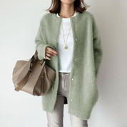 Elegante dames cardigan – verfijnde gebreide vest jas met stijl