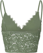 Mara Mesh Top voor Dames – Sexy Zomerse Top met V-hals en Mesh Details | Vardi Dante