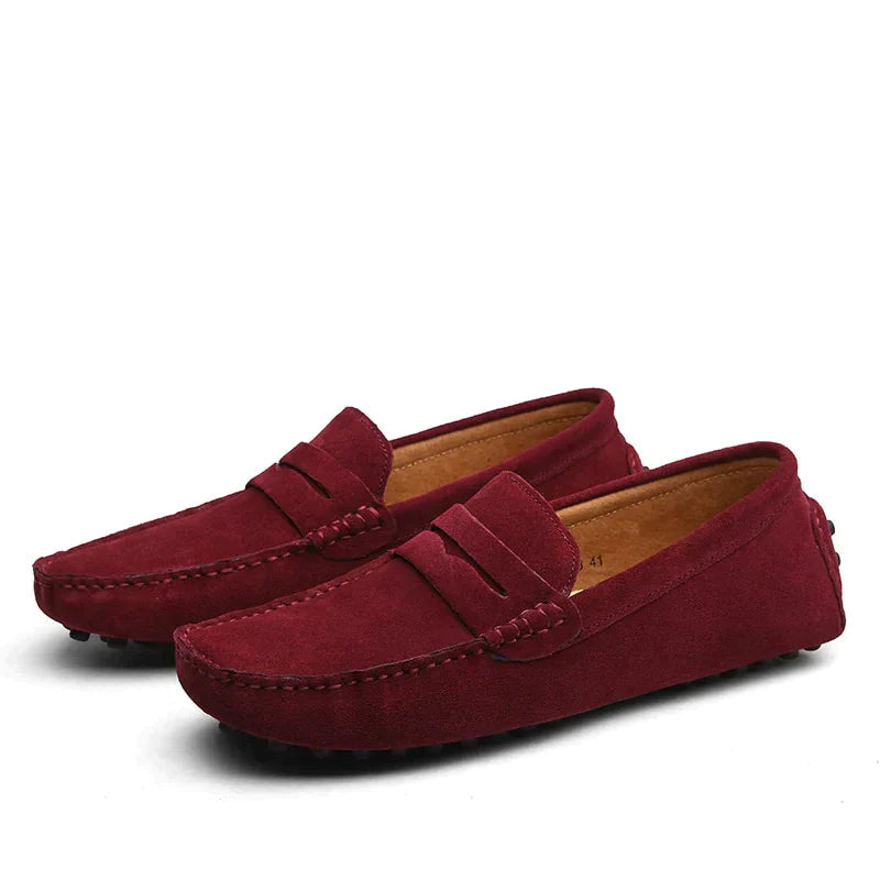 HARVEY | Italiaanse Suède Loafer | Luxe & Comfortabele Instappers