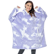 Vardi Dante Hoodie & Deken – Oversized Hoodie Blanket van Zacht Fleece en Wol