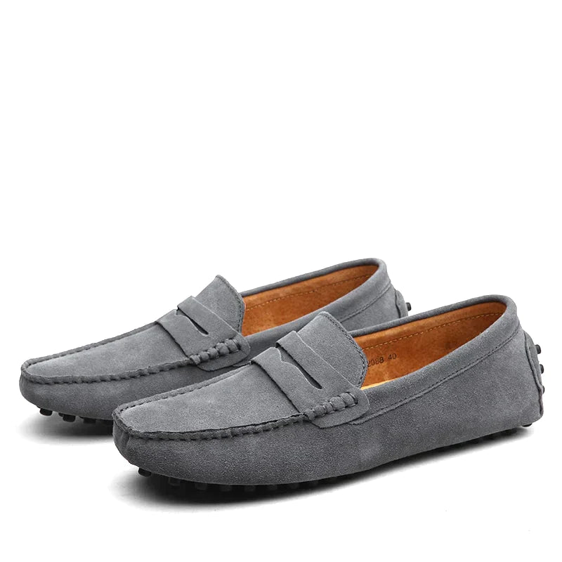 HARVEY | Italiaanse Suède Loafer | Luxe & Comfortabele Instappers