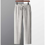 Maëlle knit broek – cosy damesbroek met rechte pijp & elastische taille