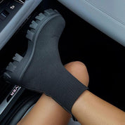 Shanna Boots Dames | Comfortabele Stoffen Enkellaarsjes met Hak – Vardi Dante