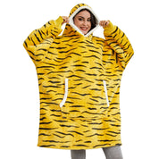 Vardi Dante Hoodie & Deken – Oversized Hoodie Blanket van Zacht Fleece en Wol