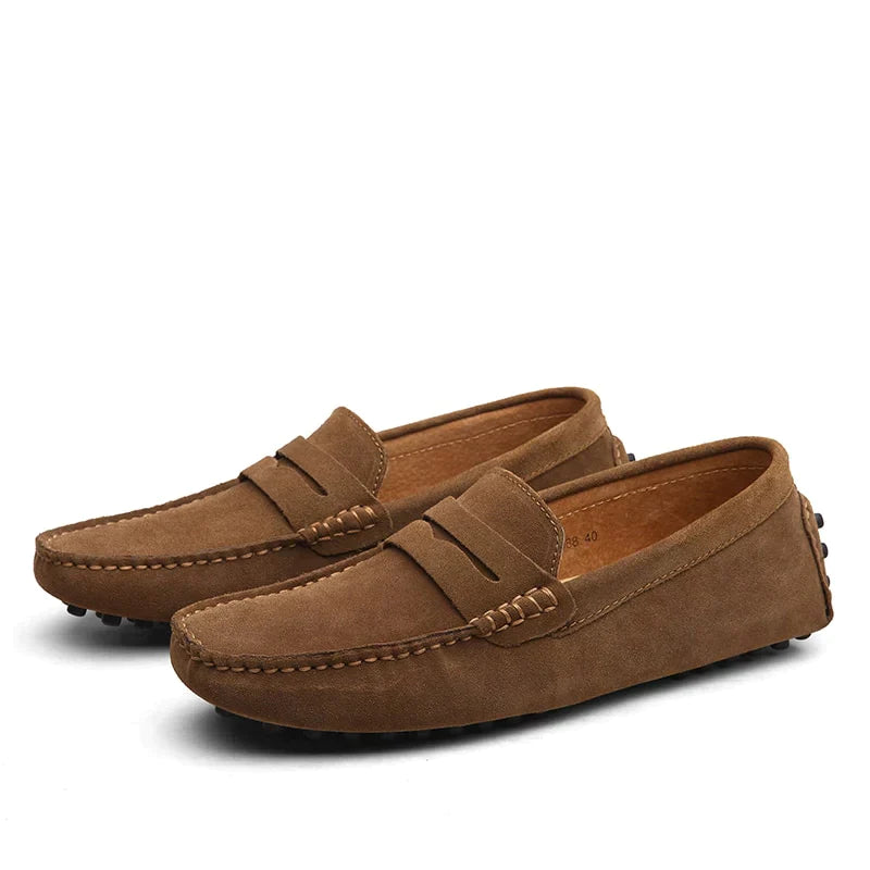 HARVEY | Italiaanse Suède Loafer | Luxe & Comfortabele Instappers