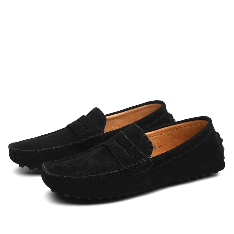 HARVEY | Italiaanse Suède Loafer | Luxe & Comfortabele Instappers