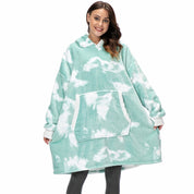 Vardi Dante Hoodie & Deken – Oversized Hoodie Blanket van Zacht Fleece en Wol