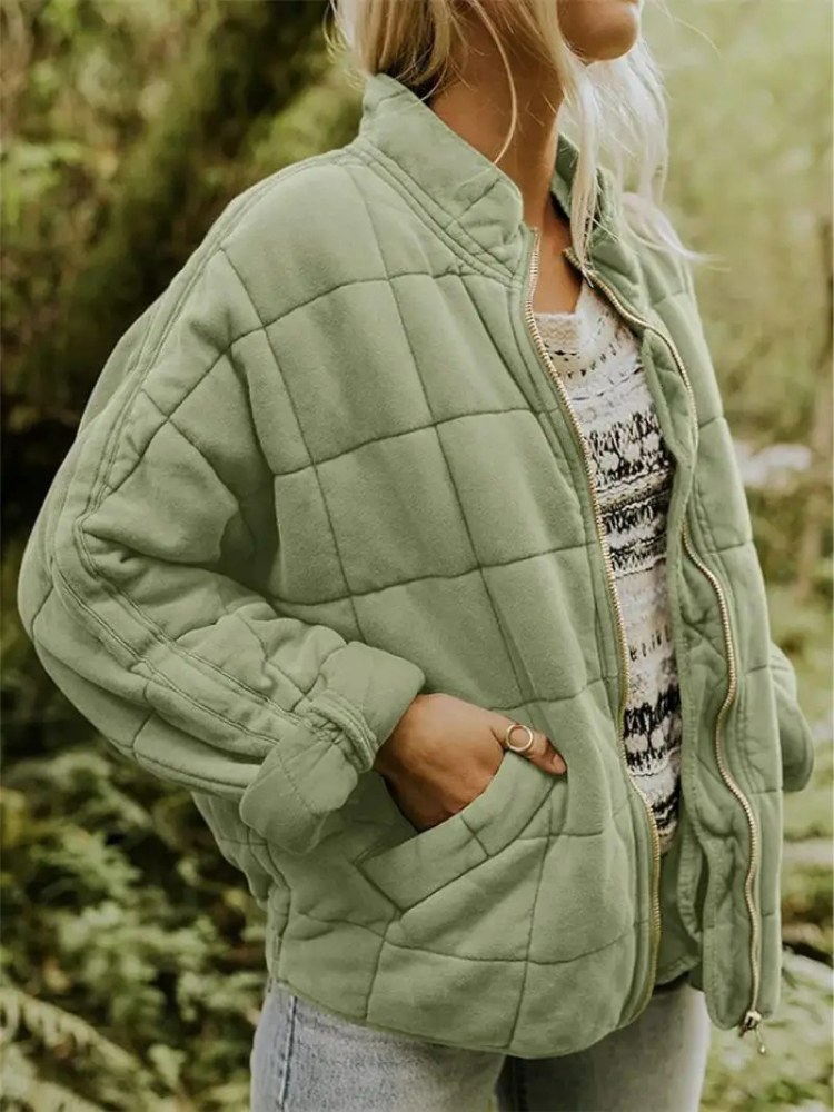Chiara bomberjack dames | Oversized lichtgewicht bomberjas | Trendy casual jas met zachte voering