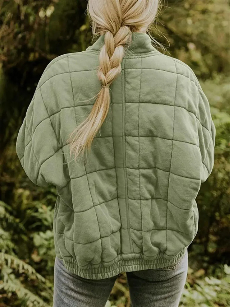 Chiara bomberjack dames | Oversized lichtgewicht bomberjas | Trendy casual jas met zachte voering
