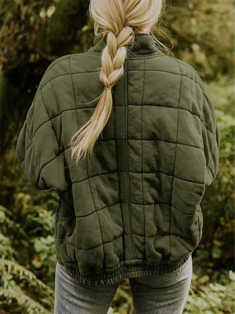 Chiara bomberjack dames | Oversized lichtgewicht bomberjas | Trendy casual jas met zachte voering