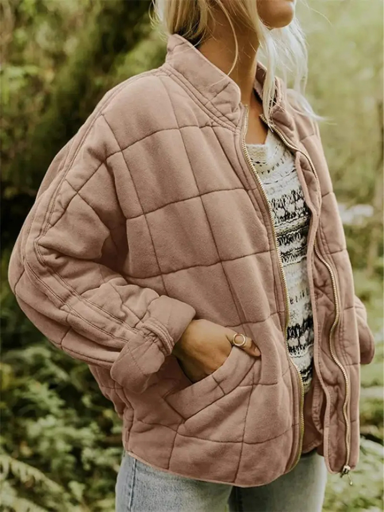 Chiara bomberjack dames | Oversized lichtgewicht bomberjas | Trendy casual jas met zachte voering