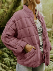 Chiara bomberjack dames | Oversized lichtgewicht bomberjas | Trendy casual jas met zachte voering
